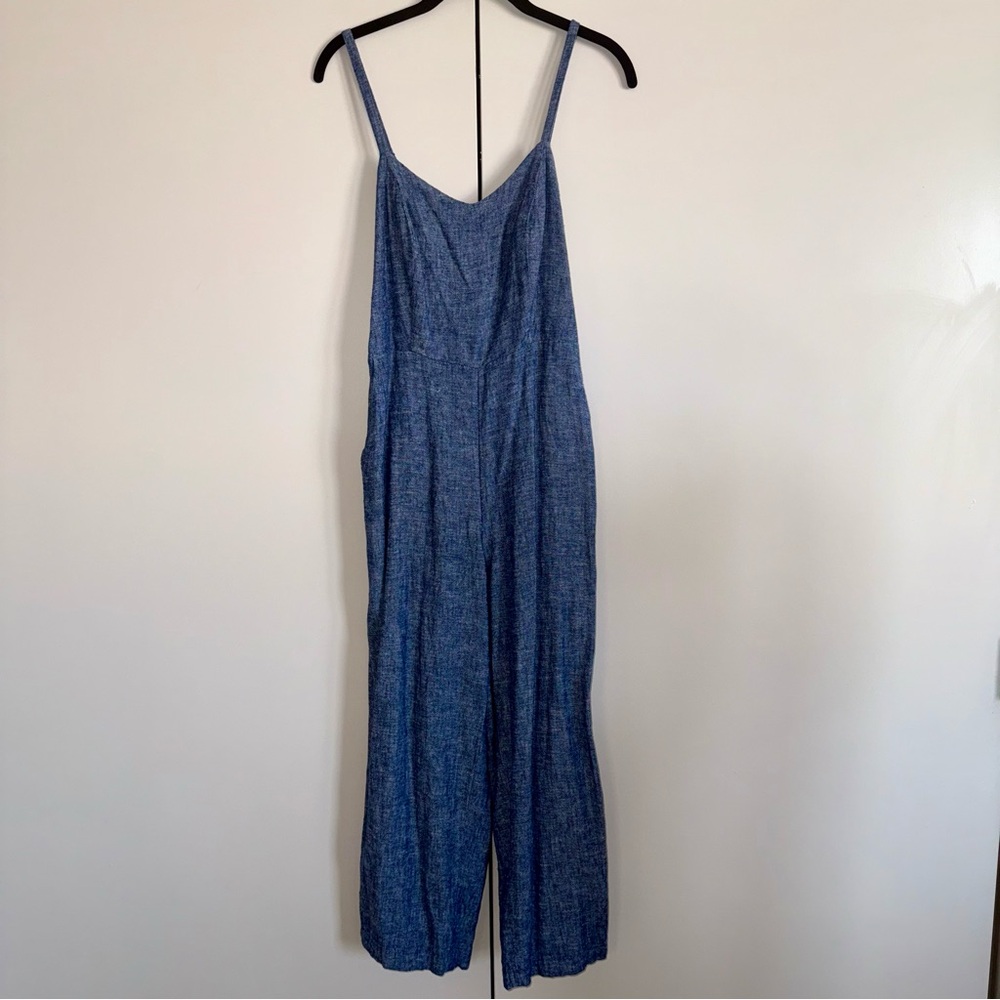 Old Navy Denim Blue Jumpsuit